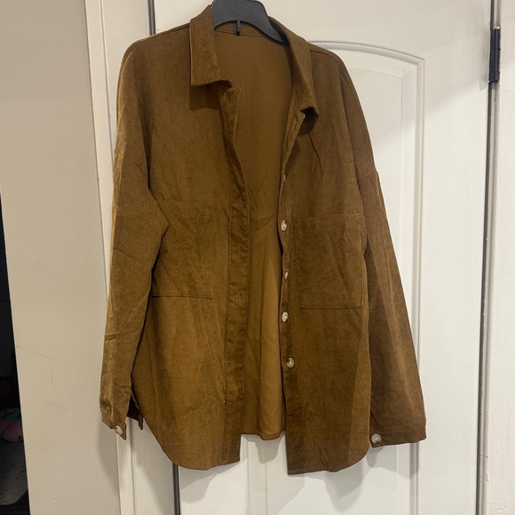 SHEIN Tan Utility Jacket for Women - Picture 1 of 2